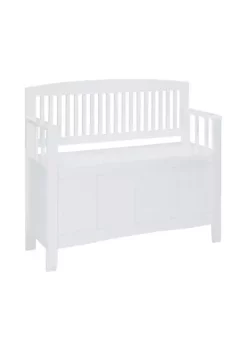Budget ✨ Linon Furniture Jamey Storage Bench White 😍 -Linon Furniture Shop Belk 746