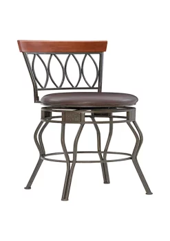Buy 💯 Linon Furniture Verlice Metal Swivel Stool 🔥 -Linon Furniture Shop Belk 753