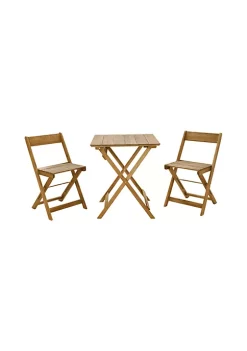 Deals β¨ Linon Furniture Goldrush Collection Brown 3 Piece Bistro Set π