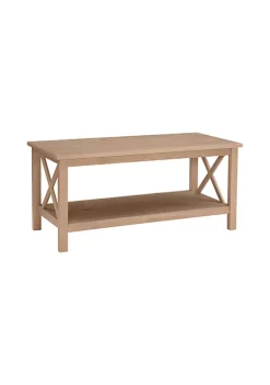 Discount ✨ Linon Furniture Linlew Coffee Table Driftwood 🌟 -Linon Furniture Shop Belk 776
