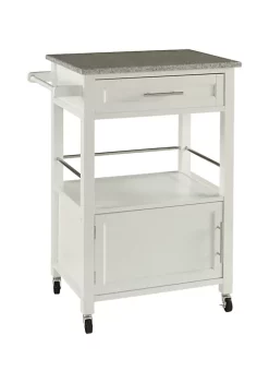 New π― Linon Furniture Mundy Cart White With Granite Top π§¨