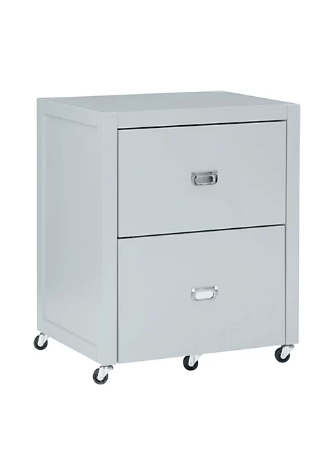 Best Sale β Linon Furniture Linden File Cabinet Gray π 4 Best Sale β Linon Furniture Linden File Cabinet Gray π - Image 2