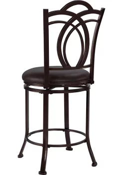 Promo 😉 Linon Furniture Monroe Metal Counter Stool Brown 🎉 -Linon Furniture Shop Belk 825