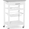 Flash Sale π Linon Furniture Bedard Collection White Granite Top Kitchen Cart π 2 Flash Sale π Linon Furniture Bedard Collection White Granite Top Kitchen Cart π -Linon Furniture Shop Belk 832