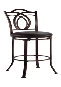 Best Pirce β€οΈ Linon Furniture Monroe Metal Barstool Brown π