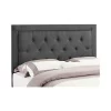 Cheapest 🎁 Linon Furniture Chasse Full Queen Headboard Charcoal 😍 -Linon Furniture Shop Belk 843