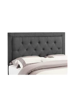Cheapest 🎁 Linon Furniture Chasse Full Queen Headboard Charcoal 😍 -Linon Furniture Shop Belk 845