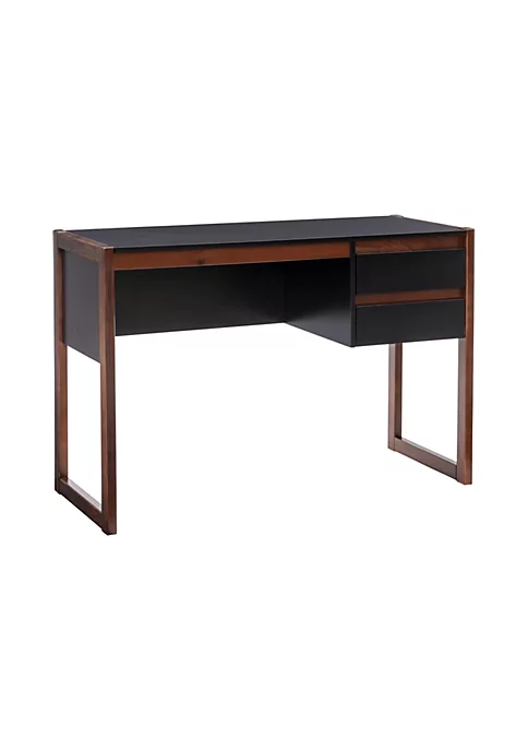 Cheapest π₯ Linon Furniture Gailor 2 Drawer Desk Black and Walnut βοΈ 3 Cheapest π₯ Linon Furniture Gailor 2 Drawer Desk Black and Walnut βοΈ