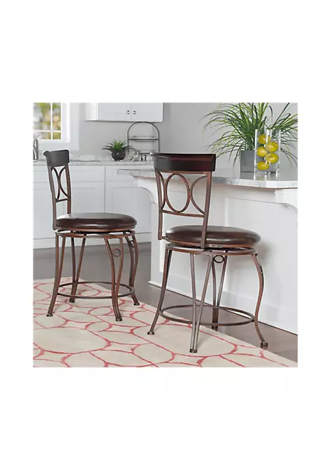 Best Sale β Linon Furniture Cromwell Metal Counter Stool Brown π€© 3 Best Sale β Linon Furniture Cromwell Metal Counter Stool Brown π€©