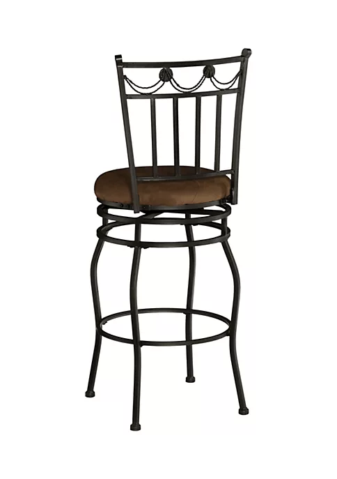 Best Pirce βοΈ Linon Furniture Amos Metal Barstool Black π₯° 4 Best Pirce βοΈ Linon Furniture Amos Metal Barstool Black π₯° - Image 2