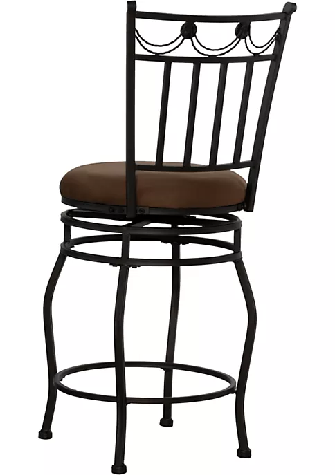 New ⭐ Linon Furniture Amos Metal Counter Stool Black ❤️ 6 New ⭐ Linon Furniture Amos Metal Counter Stool Black ❤️ - Image 4