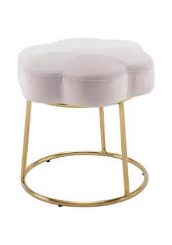 Best deal π Linon Furniture Gambrel Collection Pink Stool π₯°