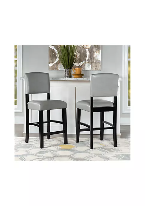 Wholesale π Linon Furniture Adams Counter Stool Gray π₯° 4 Wholesale π Linon Furniture Adams Counter Stool Gray π₯° - Image 2
