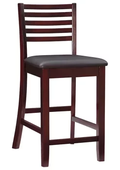 Best reviews of π Linon Furniture Finch Collection Espresso Ladder Counter Stool π―