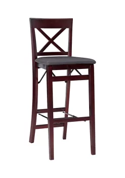 Hot Sale β Linon Furniture Bartley Folding Barstool Espresso π€©
