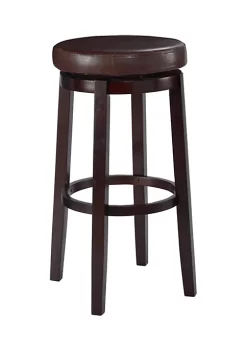 Best reviews of π Linon Furniture Gasper Collection Brown Barstool π