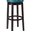 New 👍 Linon Furniture Gasper Collection Teal Barstool ⭐ -Linon Furniture Shop Belk 980
