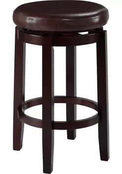 Brand new π Linon Furniture Gasper Collection Brown Counter Stool βοΈ