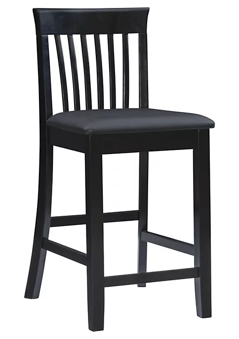 Best Sale π₯ Linon Furniture Finch Craftsman Counter Stool Black π₯ 4 Best Sale π₯ Linon Furniture Finch Craftsman Counter Stool Black π₯ - Image 2